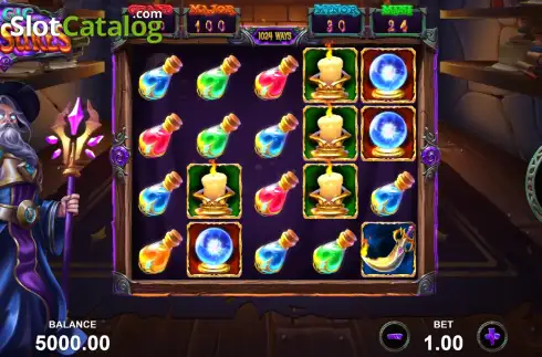 Скрин2. Magic Treasures слот