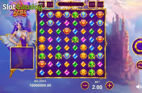 Скрин2. Cluster Gems слот