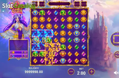 Скрин3. Cluster Gems слот
