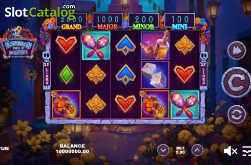 Скрин2. Katrina's Wheel of Fortune слот