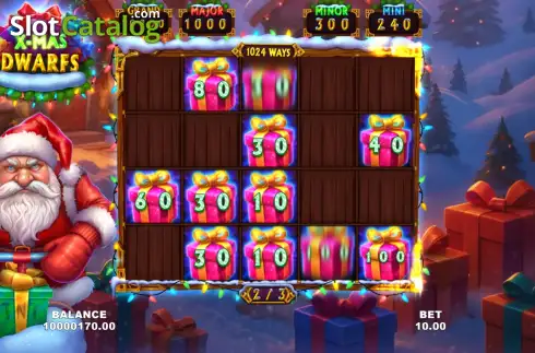 Скрин3. X-MAS DWARFS слот
