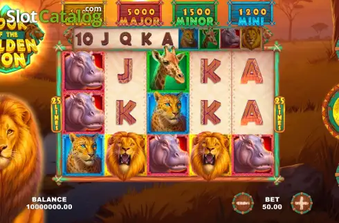 Скрин2. Book of the Golden Lion слот