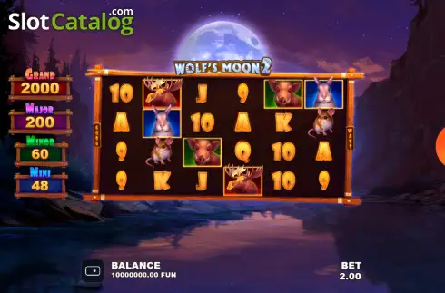 Скрин2. Wolf's Moon 2 слот