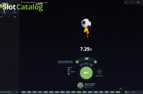 Скрин2. Crazy Ball (Abracadabra) слот