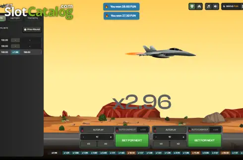 Скрин3. Super Jet слот