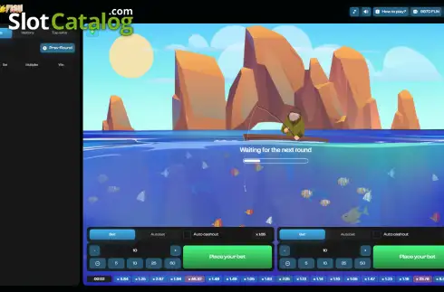 Скрин2. Lucky Fish (Abracadabra) слот