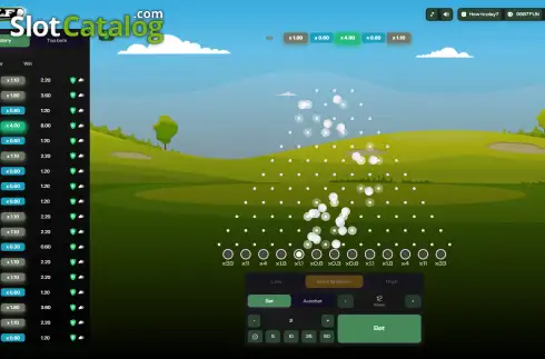 Скрин3. Golf Plinko слот