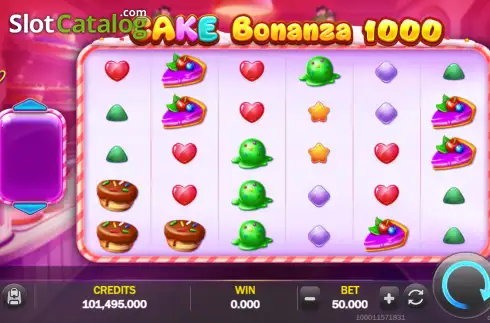 Скрин2. Cake Bonanza 1000 слот