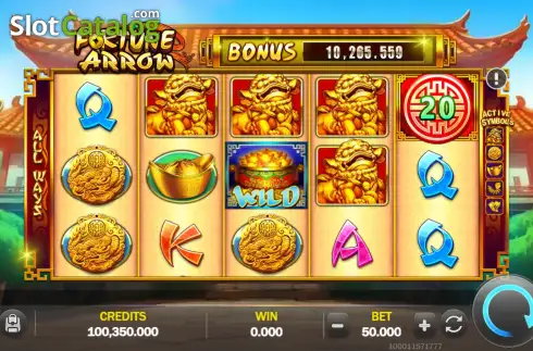 Скрин2. Fortune Arrow слот