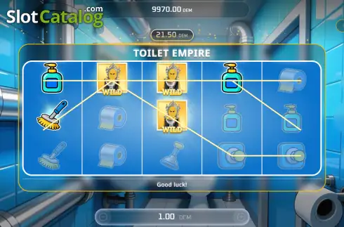 Скрин3. Toilet Empire слот