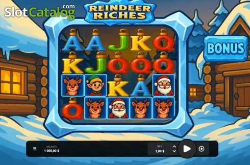 Скрин2. Reindeer Riches слот