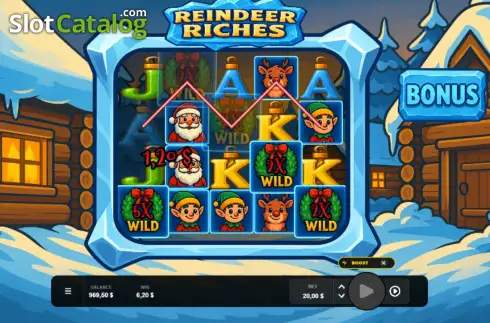Скрин3. Reindeer Riches слот