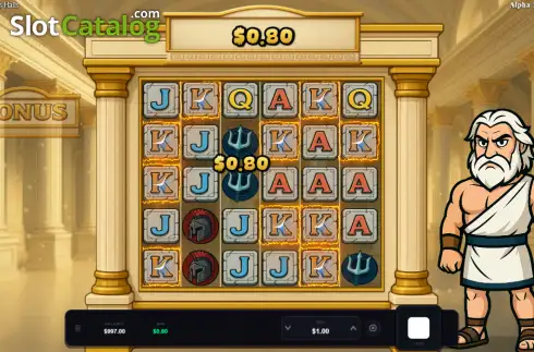 Скрин3. Olympus Halls слот