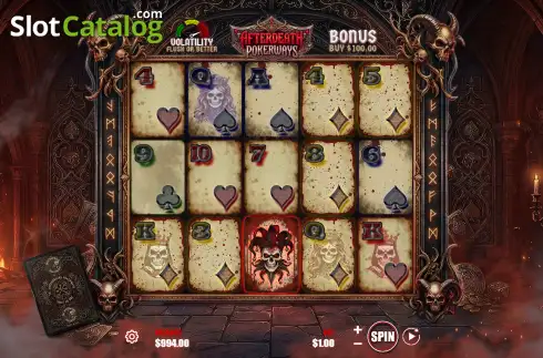Скрин2. Afterdeath Pokerways слот