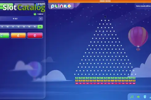 Скрин2. Plinko (Amarix) слот