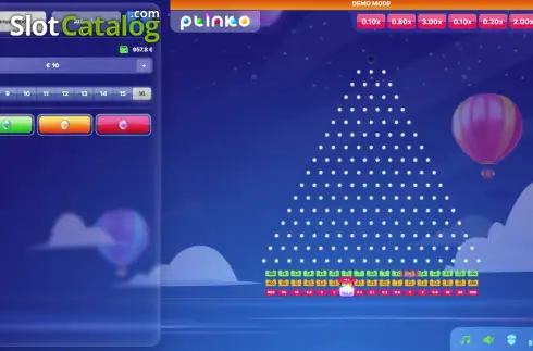 Скрин3. Plinko (Amarix) слот