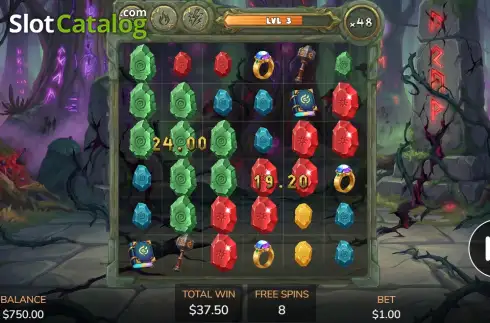 Скрин3. Rune Burst слот