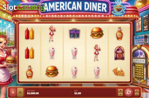 Скрин2. American Diner (Anything Works Studio) слот