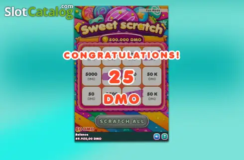 Скрин3. Sweet Scratch слот