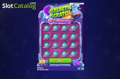 Скрин2. Galactic Scratch слот
