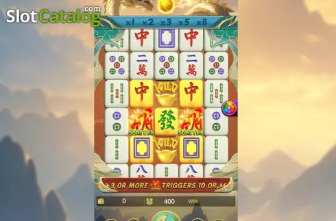 Скрин2. Mahjong King (Apollo 777) слот