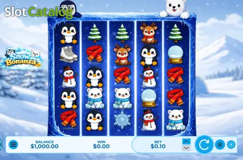 Скрин2. Snow Bonanza слот