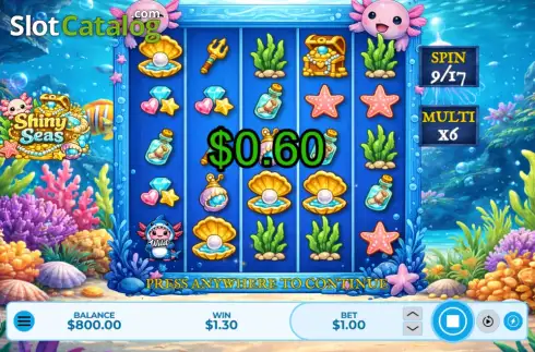 Скрин3. Shiny Seas слот
