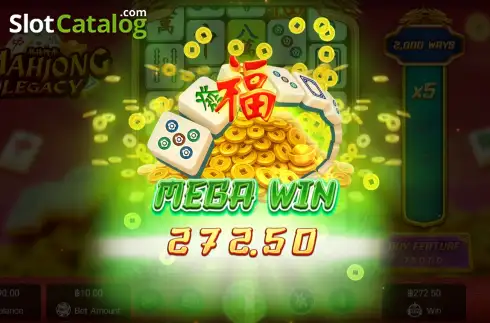 Скрин3. Mahjong Legacy слот