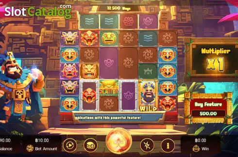 Скрин2. Aztec Legend (Askmeslot) слот
