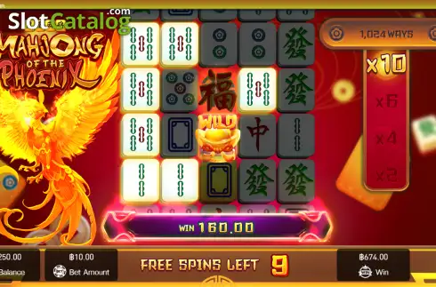 Скрин3. Mahjong of the Phoenix слот