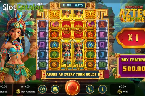 Скрин2. Aztec Empire (Askmeslot) слот