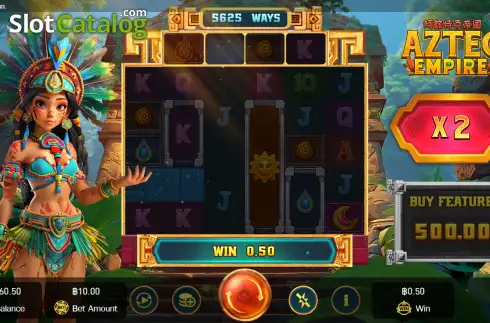 Скрин3. Aztec Empire (Askmeslot) слот