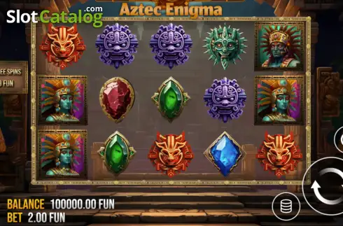 Скрин2. Aztec Enigma слот