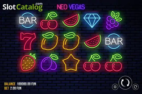 Скрин2. Neo Vegas (Astriona Games) слот