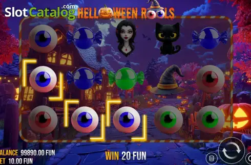 Скрин3. Halloween Reels слот