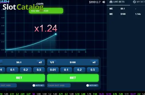 Скрин3. Neo Crash слот