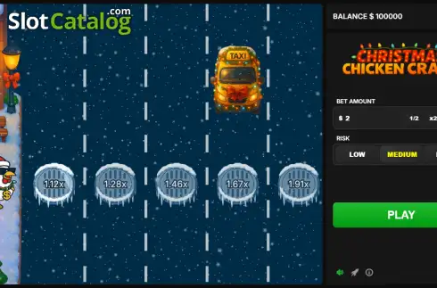 Скрин2. Christmas Chicken Crash слот