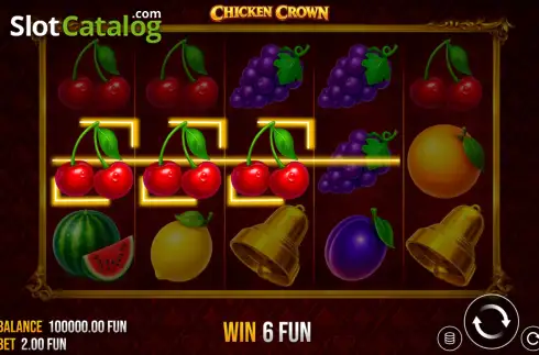 Скрин3. Chicken Crown слот