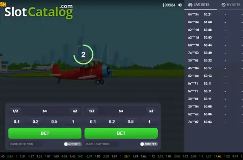 Скрин2. Avia Rush (Astriona Games) слот
