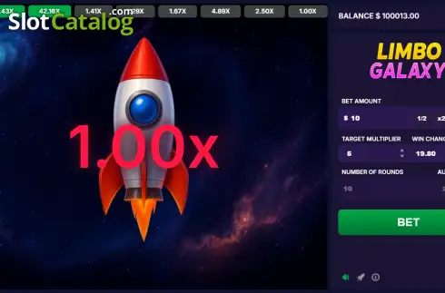 Скрин2. Limbo Galaxy слот