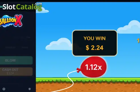 Скрин3. BalloonX (Astriona Games) слот