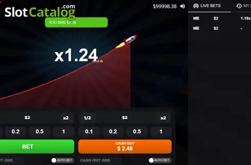 Скрин3. SkyrocketX слот