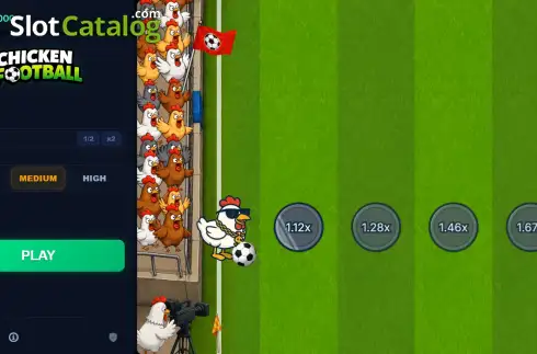 Скрин2. Chicken Football слот