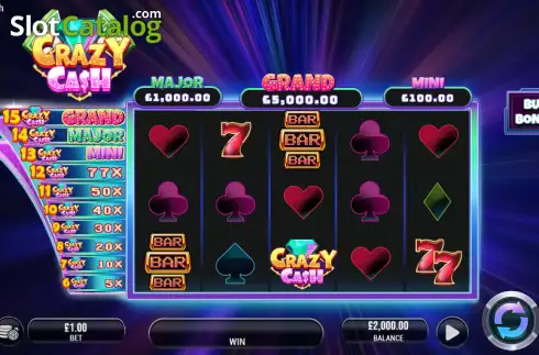 Скрин2. Crazy for Cash слот