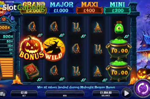 Скрин2. Midnight Jackpots 5000 слот