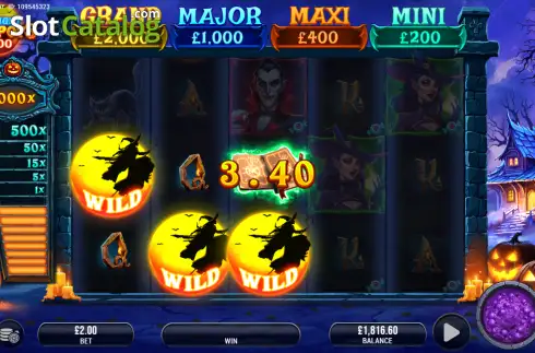 Скрин3. Midnight Jackpots 5000 слот