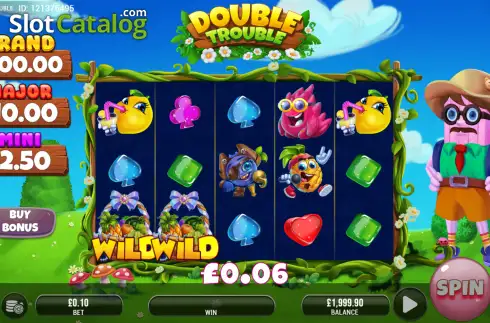 Скрин3. Double Trouble (Atomic City) слот
