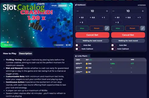 Скрин2. Blastoff слот