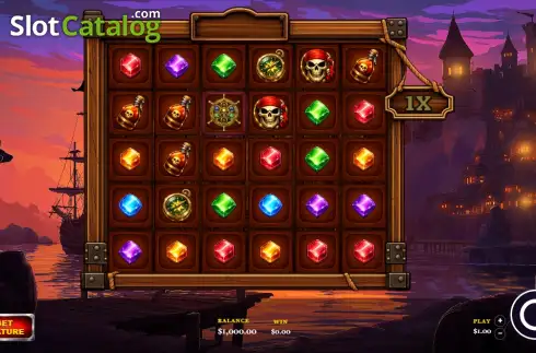 Скрин2. Pirate Gold Wheel слот