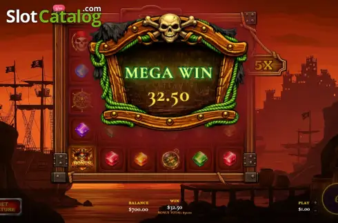 Скрин3. Pirate Gold Wheel слот